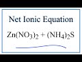 Net Ionic Equations and Spectator Ions
