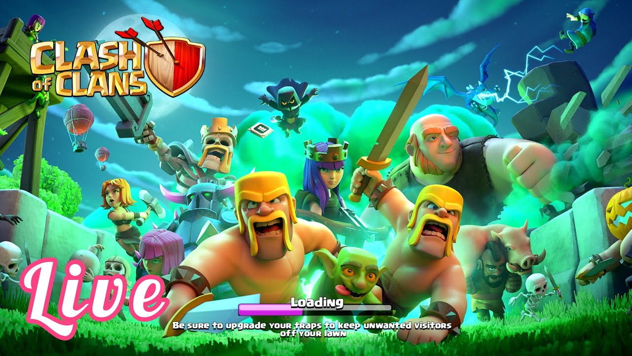 Clash Of Clan Live || Axom Ricardo