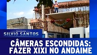 Fazer Xixi no Andaime | Câmeras Escondidas (07/05/17)