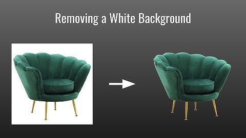 Removing a White Background (Gimp Tutorial)