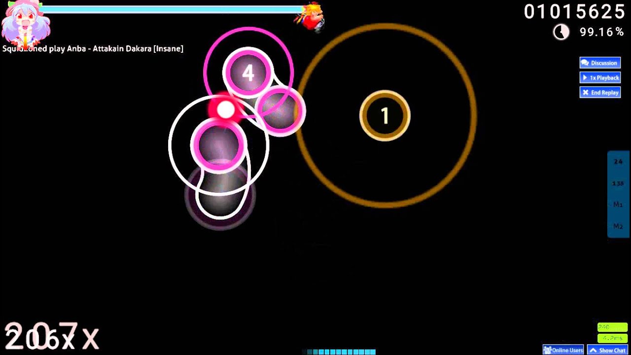 osu! | Anba - Attakain Dakara [Insane]