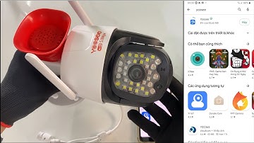 Hướng dẫn cài đặt camera không dây yoosee ptz ngoài trời mới nhất