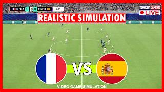 France vs Espagne | Coupe du Monde 2026 | eFootball PES 2021 Simulation