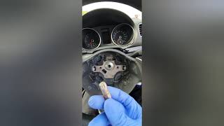 VW golf mk6 steering wheel, air bag and control module swap....**doesn't go to plan**