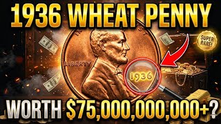 1936 Wheat Penny Value Rare Lincoln Cent Worth Big Money! #1936 #rarecoins #uscoins 