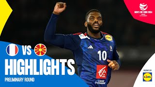 France vs North Macedonia | Highlights | EHF EURO 2024