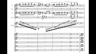 Camille Saint-Saëns - Morceau de Concert for Harp and Orchestra, Op.154 (1918) [Score-Video]