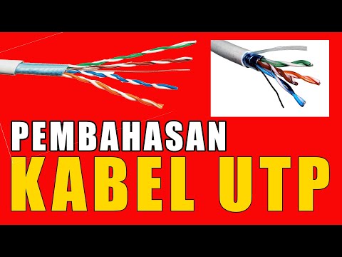 Jenis-Jenis Kabel Jaringan || Pengertian Kabel UTP