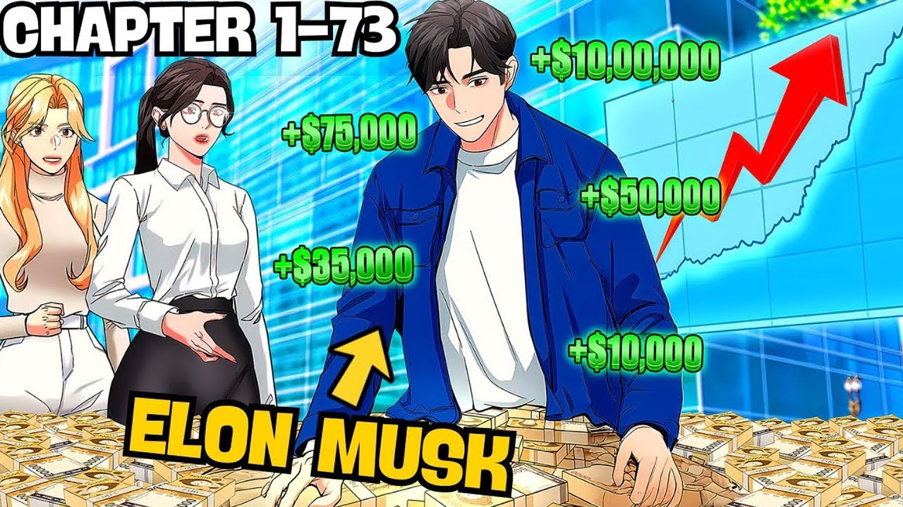 (1–8) He Has 1000× More Money Than Elon Musk Thanks to a Cheating Ability | Manhwa Recap