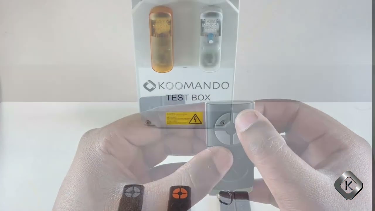 How to duplicate a GIBIDI remote control on Multikoo Slide 433