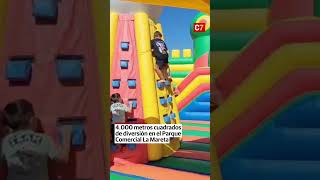 Funbox, el parque de atracciones hinchable más grande del mundo, ya ha abierto sus puertas