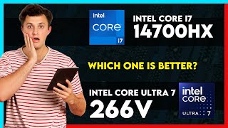 Intel Core I7 14700hx Vs Intel Core Ultra 7 266v Comparison