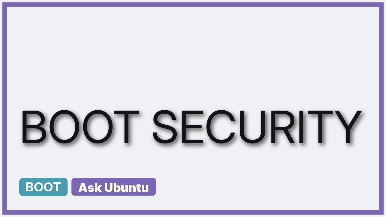 Is secure boot properly enabled on ubuntu 16.10? - YouTube