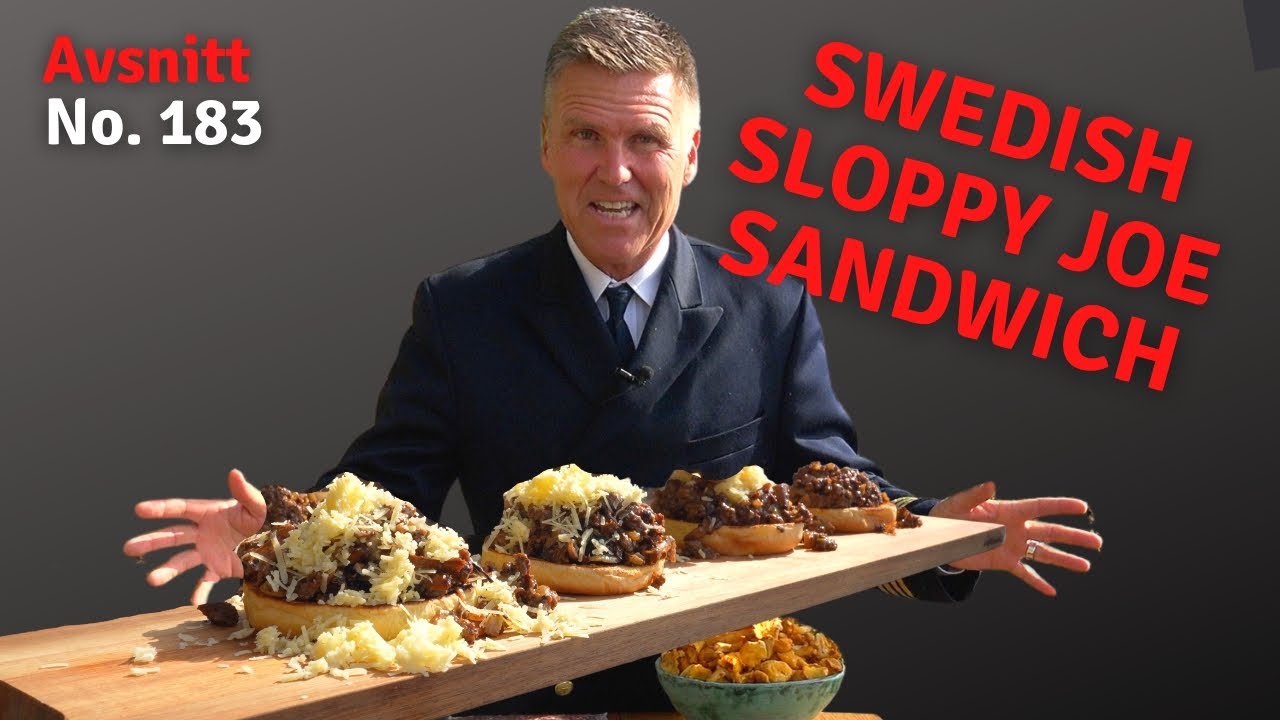 Scandinavian Sloppy Joe Sandwich I Kapten Mat - Stekhäll I No. 183