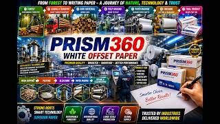 PRISM360 White OffsetPaper Manufacturing Process Documentary.The Journey of Paper Forest to Finished