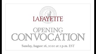 Lafayette College: New Student Convocation