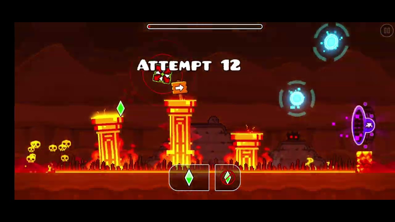 Playing Geometry Dash 2.2 for the first time (Mobile) - YouTube