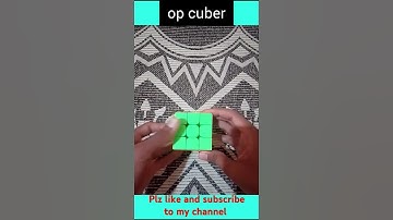 Cube tricks and tips.    #cubelover #cubing #rubikscube #cube