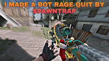 I MADE A BOT RAGE QUIT IN 1V1 😦...