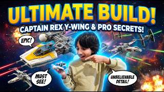 “Captain Rex Y-Wing Microfighter LEGO Build! 🚀🔥”
