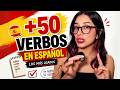 Los Verbos Más Usados en Español: Acción, Uso Cotidiano y Verbos Comodín 🇪🇸