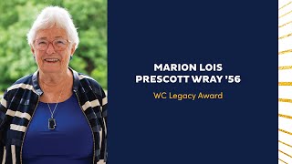 2025 UNCG Alumni Awards: Marion Lois Prescott Wray ’56, WC Legacy Award