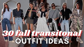 30 SUMMER TO FALL TRANSITIONAL OUTFIT IDEAS! by Mallory Elida 2,362 views 8 months ago 10 minutes, 39 seconds