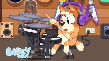 Drums 🥁🎧 | FULL BLUEY MINISODE | Bluey