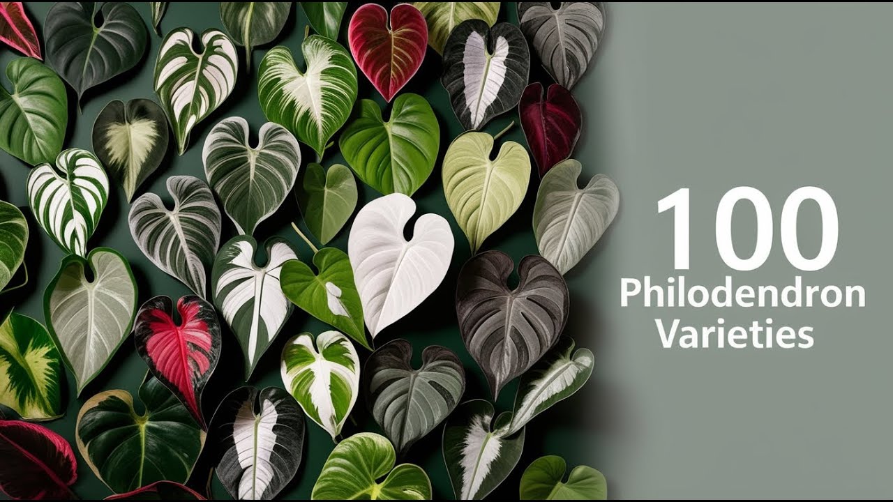 100 Philodendron Varieties with Pictures and Names | Complete Plant Guide