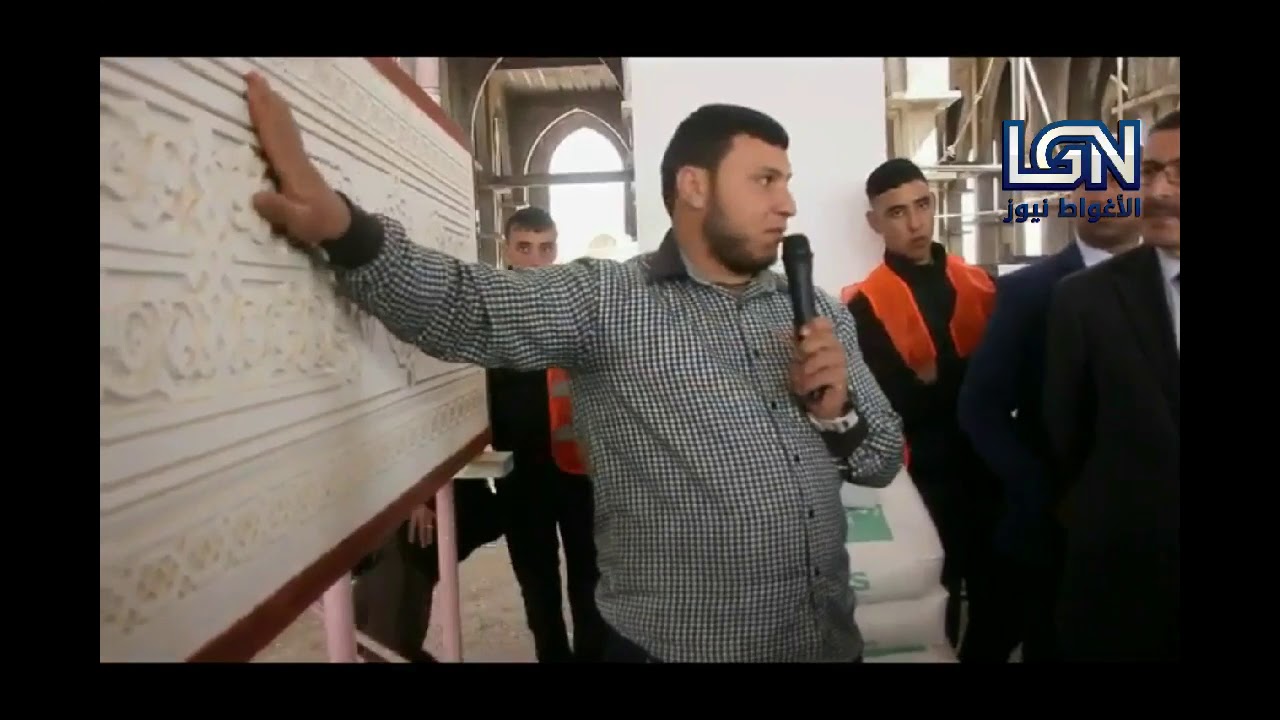 مختصر عن إنطلاق المرحلة الثانية  من أشغال انجاز مسجد قطب بالاغواط .حكيم ب