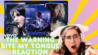 The Warning - Bite My Tongue (Official Music Video) REACTION