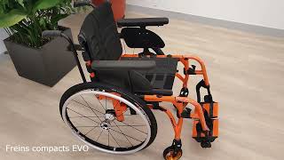 Fauteuil roulant actif Xenon ² SA orange tutti frutti