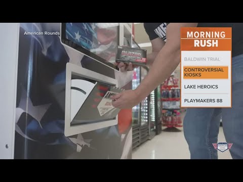 Ammo vending machines being installed in grocery stores in Alabama Oklahoma and Texas
