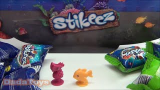 Lidl 2015 Stikeez Ocean Series Blind Bags Opening And Submarine Box