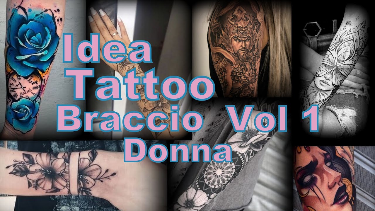 Best Idea Tattoo Braccio Donna, Women Arm Tattoos Ideas Vol 1 - YouTube