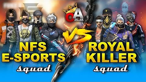 NFS E-SPORTS vs ROYAL KILLER | ON - AIR | SQUARED vs SQUARED | SRI LANKA GUILD TOURNAMENT | ROUND 02
