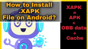 How to install xapk on Android | .xapk file |XAPK = APK + OBB data + Cache +|#shorts