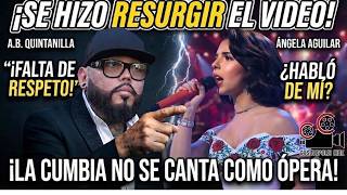 ÁNGELA AGUILAR YA NO CANTARÁ "COMO LA FLOR", AB QUINTANILLA LA CRITICA EN REDES #chisme #noticias