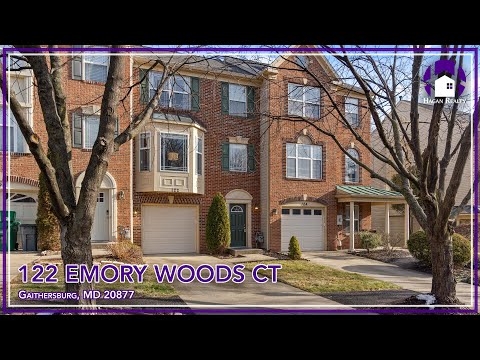 122 Emory Woods Court, Gaithersburg, MD home video tour