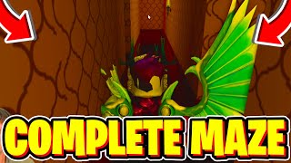 How To COMPLETE HAUNTED HALLOWEEN MAZE WALKTHROUGH In Bloxburg! (Roblox)