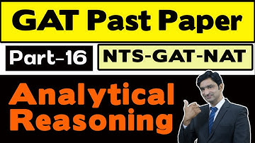 How to Solve Analytical Reasoning Questions | GAT Analytical Reasoning Preparation