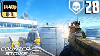 CS2- Premiere 28 Kills On Nuke Full Gameplay #11! (No Commentary)