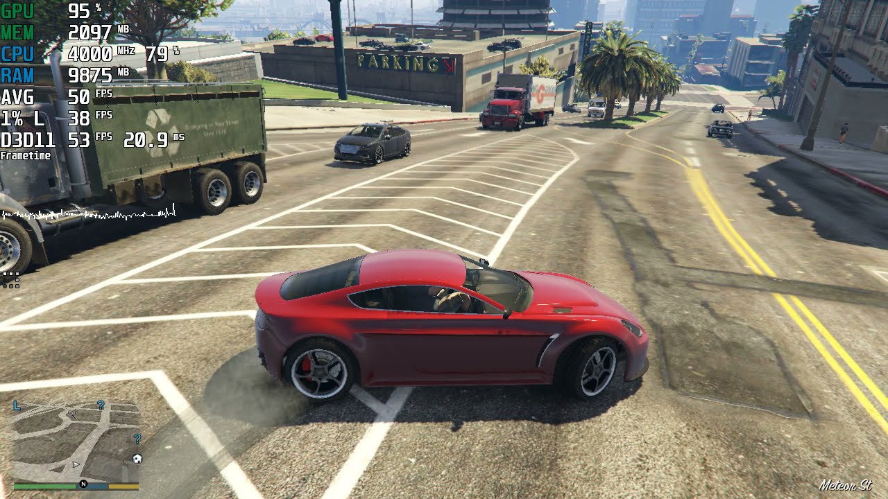 GTA 5 l IGPU UHD 630 l i3 9100 l Driver 27.20.100.9316