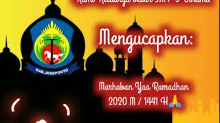 Marhaban yaa ramadhan 1441 h -