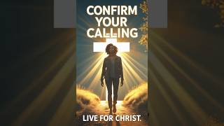 Confirm Your Calling in Christ! #LiveForChrist #FaithInAction #CalledByGrace #WalkWithJesus