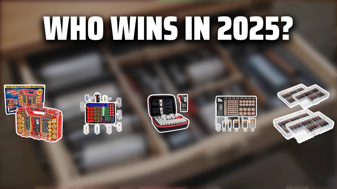 The Top 5 Best Battery Organizer in 2025 - Must Watch Before Buying ...