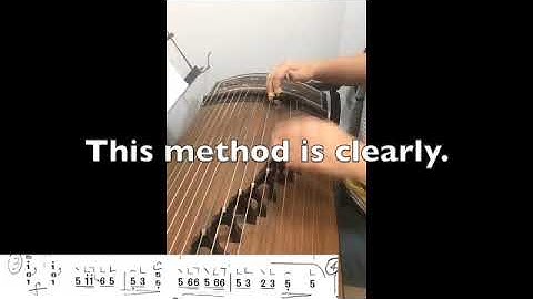 Guzheng Song：Guan Shan Yue，Teach you step by step of this song.