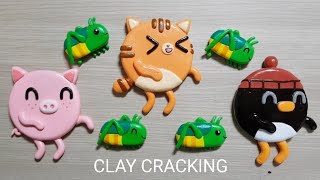 The Roundabouts | The Roly Poly Roll 2 | Super Simple Songs Clay Cracking 점토 부수기
