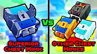 🥵 SUPERIOR CHEST MIMIC VS OTHER CHEST MIMIC ENCHANTS, WHICH OF THEM IS THE BEST? IN PET SIMULATOR 99