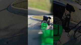 Detailed Bike Setup for Uber Eats Delivery #1  #ebiker #cityscape #ebikestyle #uberbike  #heybike Wealth